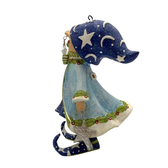 Patience Brewster Krinkles Dash Away Comet’s Star Elf Ornament 4” - Picture 2 of 6